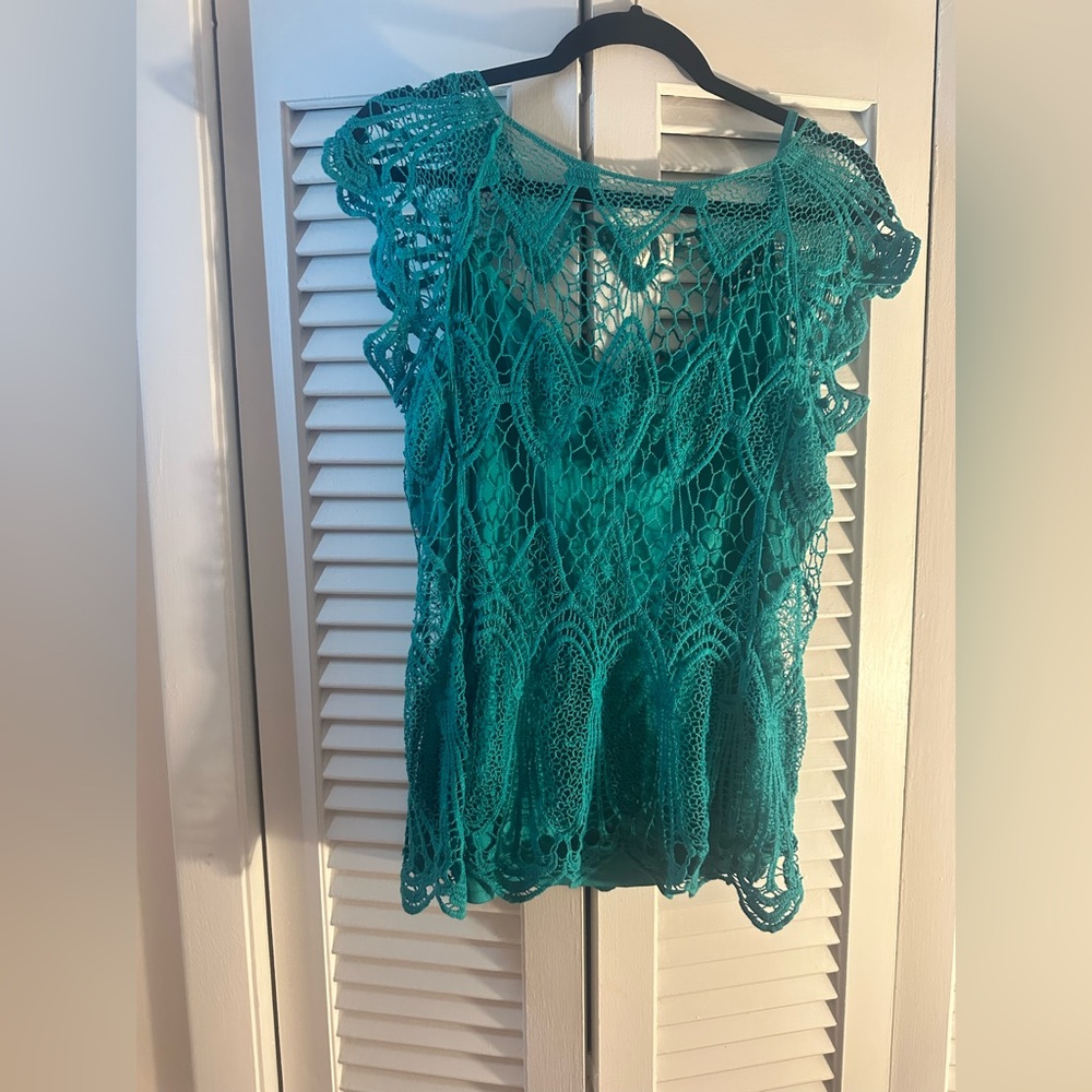 Crochet Lace Top - Picture 3 of 7
